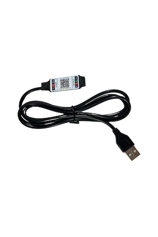 Usb Girişli Bluetooth Cep Telefonundan Rgb Şerit Led Kontrol Modülü 6a 5v