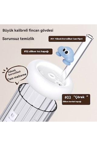 Aurora Bulut Saman Bardağı Yüksek Scaklıga Dayanıklıyüksek Yüksek Borosilikon Cam Yüksek Degerli Masasüstüsu Bardağı Siyah