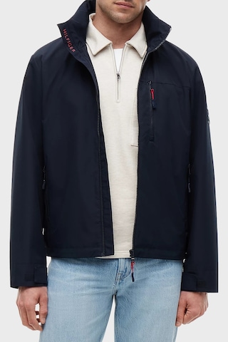 Tommy Hilfiger Logolu Regular Fit Çıkarılabilir Kapüşonlu Mont Erkek Mont Mw0mw44299 Dw5 Lacivert