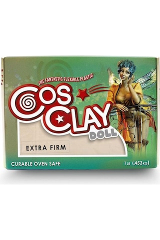 Cosclay Doll Faerie Extra-firm Polimer Kil