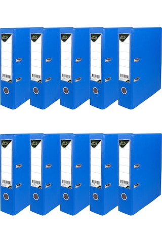 Gen-of Plastik Klasör Geniş Mavi 10 'Lu