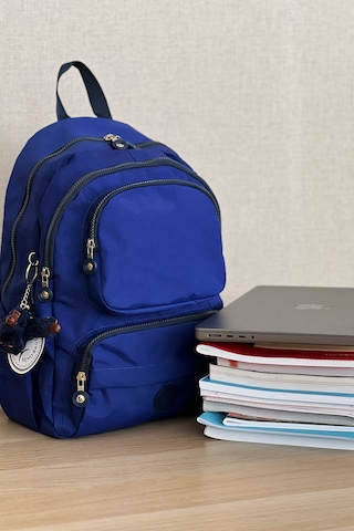 Nemo Group Saks Mavisi Okul Sırt Çantası Krinkıl Kumaş Saks Mavi