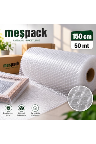 Balonlu Eşya Koruma Naylonu Patpat 150 Cm X 50 M 150x50