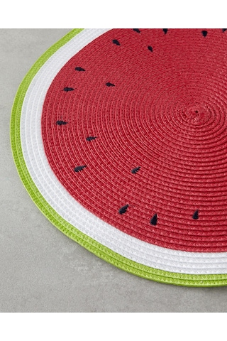 English Home Summer Watermelon Pp 2'li Amerikan Servis 38 Cm Kırmızı Kırmızı
