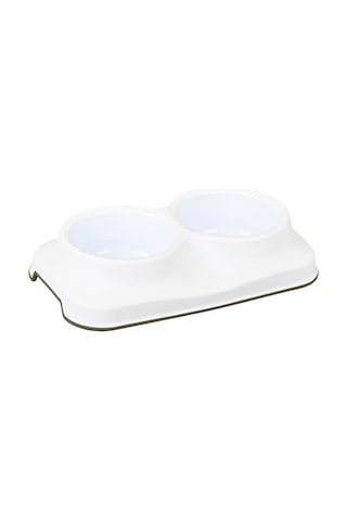 Pet Plastart PT-260 İkili Kedi Mama Kabı 2 x 400 ML