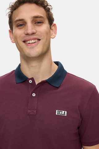 Arroyo Bordo Polo Yaka Nakışlı %100 Pamuk Standard Fit Erkek Tshirt Bordo