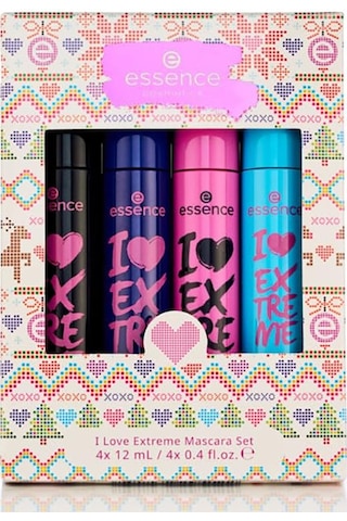 Essence I Love Extreme Maskara Seti 4'lü