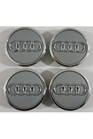 Audi Jant Göbeği 69mm / 58mm Gri 4 Adet, 4b0601170a , Audi Jant