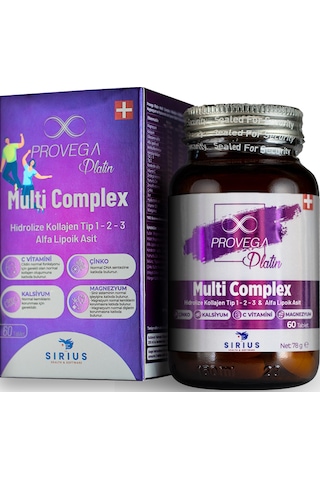 Provega Platin Multi Complex Hidrolize Kolajen 60 Tablet