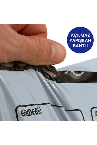 Büyük Boy Cepsiz Kargo Poşeti 55x60+5 - 100 Adet
