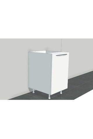 55 Cm Tek Kapak Mutfak Alt Dolabı