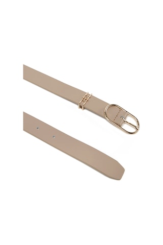 Tommy Hilfiger Tommy Hılfıger Kadın Kemer Aw0aw17494-acı Bej