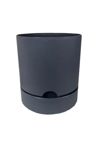 Polıwork Saksı Begonya 18 Cm Antrasit