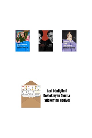 Başkalarının Kanı + J. P. Sartre İle Söyleşiler + Konuk Kız + Okuma Sticker'ları