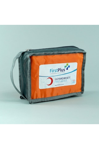 Firstplus Fp08.104 Yanık Ekstra İlk Yardım Seti Gri - Turuncu