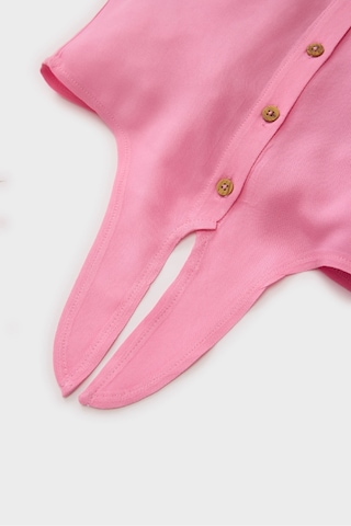 DeFacto Kız Bebek Gömlek Yaka Kısa Kollu Gömlek E2897A525SMPN164 Pembe