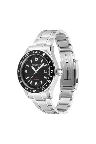 Montblanc 1858 Gmt 42 Mm Erkek Kol Saati 129615 Altın - Mavi