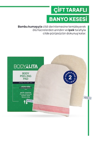 Bodylita İpek Ve Bambu Duş Kesesi