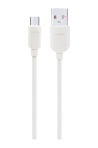 C65 Micro Usb 2.0 Amper Hızlı Şarj Kablosu, Samsung Ve Android Uyumlu Uzun Ömürlü 100 Cm