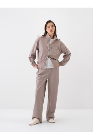 Bej Formunu Koruyan Oversize Ceket 290535
