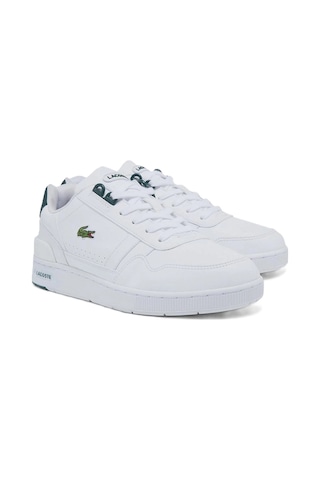 Lacoste T-clip 1 Suj Unisex Sneaker Günlük Spor Ayakkabı Beyaz Beyaz