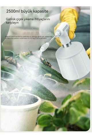 Airron Elektrikli Sulama Kovası Bahçe Malzemeleri-1,5 L