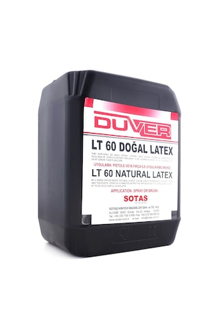 Duver Lt 60 Profesyonel Su Bazlı Doğal Latex Yapıştırıcı