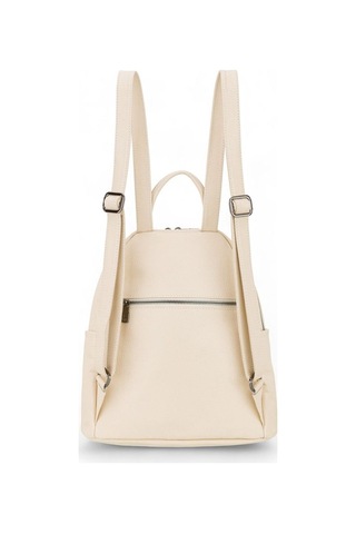 Bilik Deri Bej Rölax Deri Kadın Sırt Çantası Blm01 9550 Bej Rölax Deri Bej