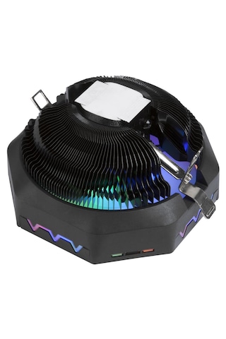 Rampage Rm-c04 Coolblade Rainbow 58cfm Lga1851/1700/am5 Uyumlu Hava Soğutmalı Cpu Fan 1