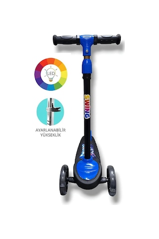 Swing Işıklı 3 Tekerlekli Scooter