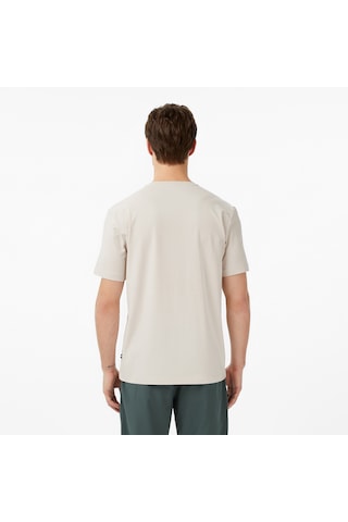 Nautica Erkek Bej Regular Fit T-shirt Düz V65361t Bej
