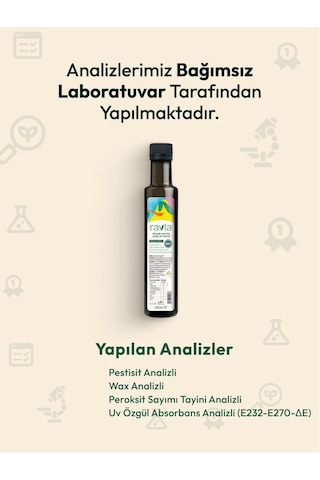 Ravla Organik Zeytinyağı 250ml Bebek Ve Çocuklara Özel Sofralık Seri