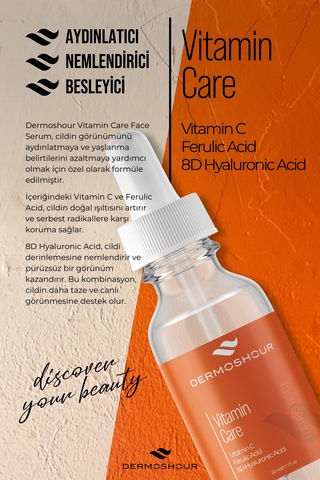 Dermoshour Vitamin Care Face Serum 30 ML