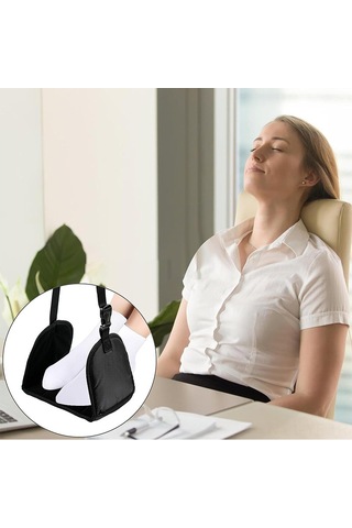 Yifomall Seyahat Ve Ofis İçin Katlanabilir Ayak Mafrası - Konforlu Ayak Dinlenme Aleti İle Uyumlu Uyku Gözlüğü Diğer