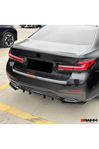 Bmw G30 Serisi - G30 Lcı M Sport Difüzör Parlak Siyah