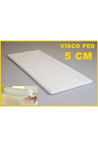 Babyhopeankara 140X200 Visco Ped Visco Yatak Şiltesi Full Ortopedik Visco Ped