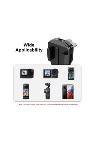 Fortunelane Puluz Pu942b Motosiklet Kamera Tutucu - Uyumlu Gopro, Djı, Insta360