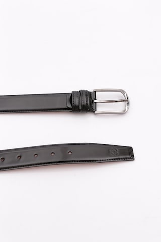 Dgn 1347 3,5 Cm. Erkek Deri Kemer Siyah Rugan