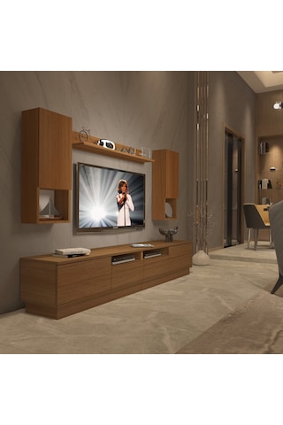 Decoraktiv Trendstyle 5220das Mdf Tv Ünitesi Tv Sehpası Ceviz