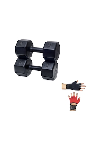 Ps Spor 10 Kg Dambıl X 2 Adet Ve Body Eldiveni