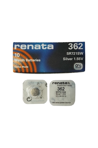 Renata 362 SR721SW 1.55V Saat Pili 10'lu