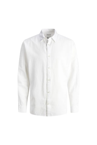 Jack & Jones Jjesummer Erkek Keten Gömlek Beyaz 12248384 Beyaz