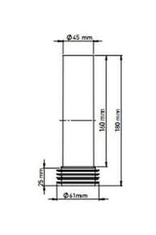 Gömme Rezervuar Temizsu Kadası Uzun ekstra Uzun 40 Q
