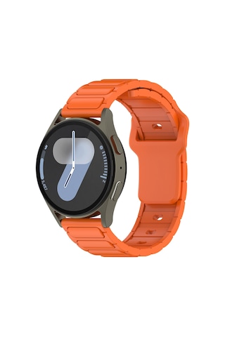 Kilifone - Samsung Gear S3 22mm Uyumlu - Kordon Silikon Kordon Strap Kayış - Krd-132 - Koyu Yeşil - T36070
