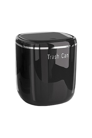 Mini Pres Çöp Kutusu Masaüstü Çöp Sepeti Ev Masası Plastik Atık Kutuları Ofis Malzemeleri Çöp Kutuları Çeşitli Eşyalar Kutusu Siyah