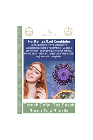 Bileklik Doğal Taşlı Ayarlanabilir Su Geçirmez Elastik Hediye Başak Burçları Burç Unisex Bileklik Çok Renkli