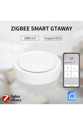 Maiyame Zigbee 3.0 Akıllı Ev Kontrol Sistemi, Tuya/homekit İkili Modlu, Kablolu Ağ Geçidi, Sesli Komut Desteği, 128 Alt Cihaz Ekleyebilir