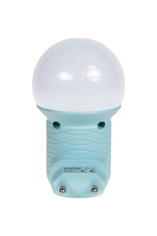 Panther Pt-222 Prize Takılan Beyaz Led Gece Lambası, Düğmeli Çok Renkli
