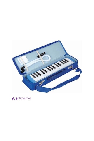 Melodika 32 Tuşlu Çantalı Mavi Ticon