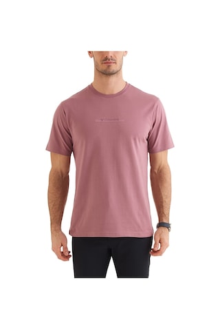 Columbia Csc Bar Split Graphic Kısa Kollu Erkek T-shirt Kırmızı Cs0121-609 Pembe